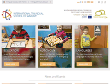 Tablet Screenshot of 3jezyki.pl